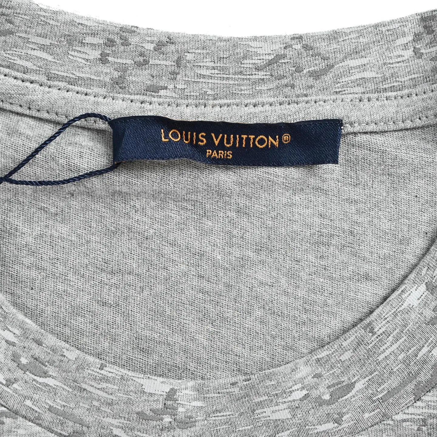Louis Vuitton/Louis Vuitton Monogram Reflective Print Full Print Short Sleeve